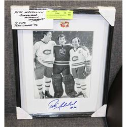 PETE MAHOVLICH GUARANTEED AUTHENTIC AUTOGRAPH
