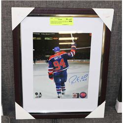 EDMONTON OILERS RYAN SMYTH SIGNED RETIREMENT