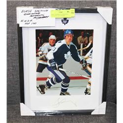 BORJE SALMING GUARANTEED AUTHENTIC AUTOGRAPH