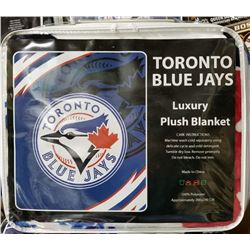 NEW! "TORONTO BLUE JAYS" LUXURY PLUSH BLANKET