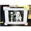 Image 1 : FRAMED RED KELLY SIGNED AUTOGRAPHED PHOTO.