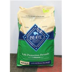 BLUE BUFFALO DOG FOOD 30 LBS LAMB AND BROWN RICE
