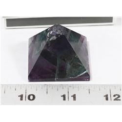 MULTI COLORED HEALING CRYSTAL PYRAMID