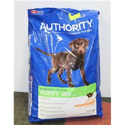 AUTHORITY LARGE BREED PUPPY FOOD 34LBS CHICKEN