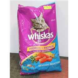 WHISKAS SALMON CAT FOOD 9.1KG