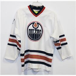 EDMONTON OILERS JERSEY ADULT L/XL