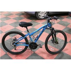 BLUE NORCO DETONATOR 18 SPEED BIKE WITH FULL DISC