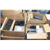 Image 1 : PALLET OF ASSORTED OFFICE IP PHONES, MONITORS ETC