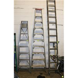 10FT ALUMINUM LADDER.
