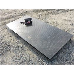 10 TON DIGITAL FLOOR SCALE WITH 78" PLATFORM