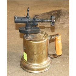 VINTAGE DUNLOP BRASS TORCH.