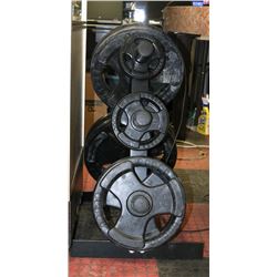 225 LBS OF WEIGHTS WITH STAND