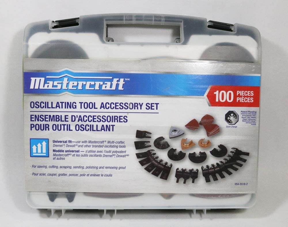 MASTERCRAFT OSCILLATING TOOL ACCESSORY SET