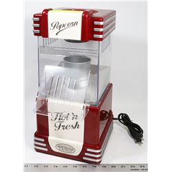 LARGE NOTALGIA ELECTRIC POPCORN POPPER