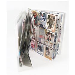 BINDER OF OVER 270 MCDONALDS HOCKEY CARDS - ASST