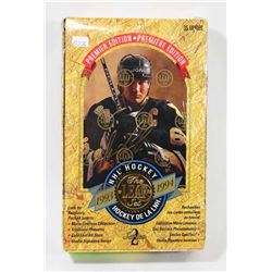 1993-94 LEAF SET HOCKEY FACTORY SEALED BOX.