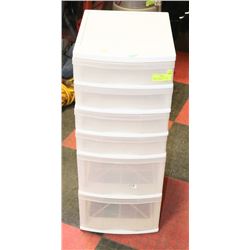 PLASTIC BATHROOM / KITCHEN STORAGE CABINET ONE