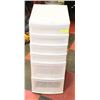 Image 1 : PLASTIC BATHROOM / KITCHEN STORAGE CABINET ONE