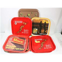 8 VINTAGE TRAYS
