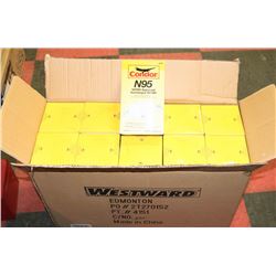 LOT OF 20 N95 CONDOR PARTICULATE  RESPIRATORS.