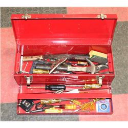 TOOL BOX WITH CONTENTS.