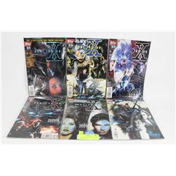 LOT OF 6 ASSORTED X-FILES COMIC BOOKS, TOPPS