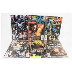 LOT OF  6 ASSORTED X-FILES COMIC BOOKS, TOPPS
