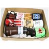 Image 1 : BOX OF COFFEE CUPS INCL. STARBUCKS & TIM