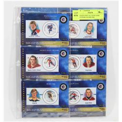 CANADA POST ALL STAR GAME SOUVENIR FOLDER 2000.