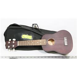 UKELELE WITH CARRY CASE.