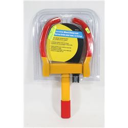 NEW WHEEL CLAMP LOCK FOR TRAILERS.