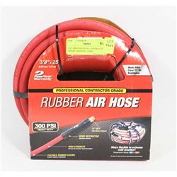 25FT PROFESSIONAL CONTRACTOR GRADE AIRHOSE 300PSI