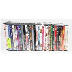 LOT OF ASSORTED DVDS.
