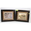 Image 1 : LOT OF 2 ELEPHANT AND LEO SMALL PICTURES.