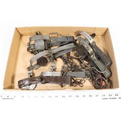 LOT OF 5 ANIMAL TRAPS.
