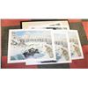 Image 1 : LOT OF 5 WILD WINTER PRINTS.