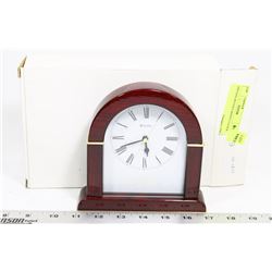 VINTAGE BULOVA MANTLE CLOCK.