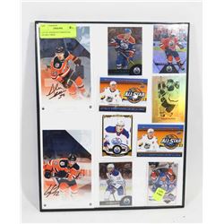 LOT OF ASSORTED EDMONTON OILERS CARDS
