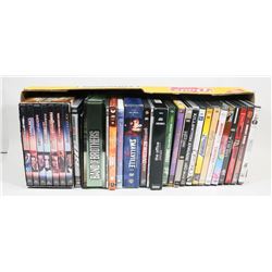 LOT OF ASSORTED DVD'S INCLUDING JAMES BOND