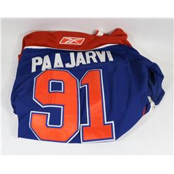 CCM 52 EDMONTON OILERS  PAAJARVI JERSERY
