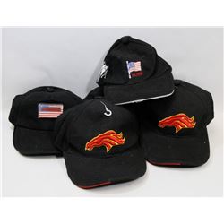 FLAT OF ASSORTED BASEBALL HATS