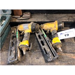 PAIR OF BOSTITCH PNEUMATIC NAIL GUNS