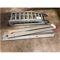 PAIR OF WEST ALUMINUM PLYWOOD FRAMES/JIGS