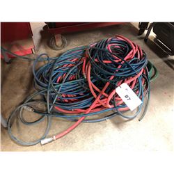 LOT OF ASSORTED AIR HOSE