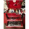 Image 2 : NAPA MOBILE TOOL CHEST WITH CONTENTS INCLUDING SOCKETS, WRENCHS & MORE