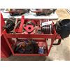 Image 1 : WELDING CART WITH ASSORTED ARROW WELDING MAGNETS, GLOVES, HAMMERS, MASK & MORE