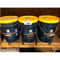 3 BUCKETS OF KLONDIKE HEAVY DUTY ENGINE OIL