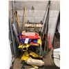 Image 1 : ASSORTED LIFE JACKETS, OARS, FISHING RODS & WORK BENCHES