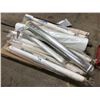 Image 1 : PALLET OF ASSORTED CLEAR UTILITY PLASTIC