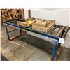 Image 1 : SECTION OF ROLLER CONVEYOR - APPROX. 87 X 30 INCH
